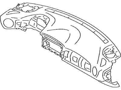 Scion SU003-01906 Panel Sub-Assy,  Instrument