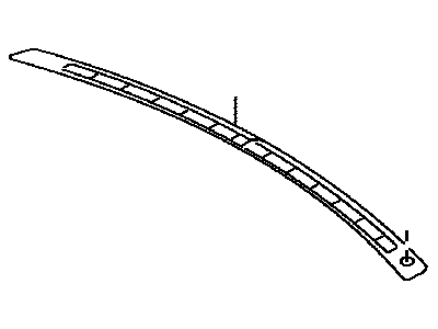 Scion SU003-01946 Garnish,  Defroster Nozzle,  NO.1