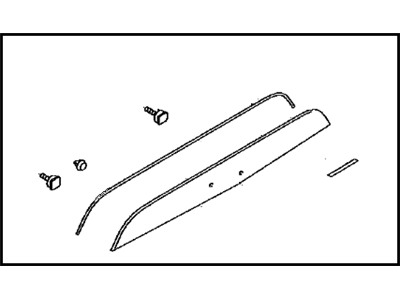 Scion SU003-06005 Garnish Sub-Assy,  Luggage Compartment Door,  Outside