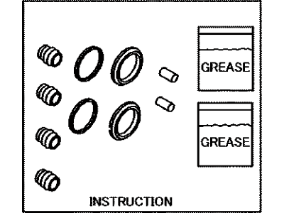 Scion SU003-04098 Cylinder Kit,  Disc Brake,  Rear
