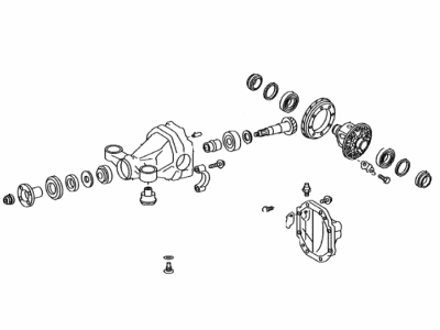 Scion 41110-30A03 Carrier Assy,  Differential,  Rear