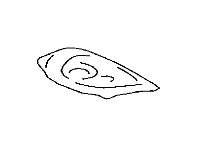 Scion SU003-03350 Cover,  Rear Floor Service Hole