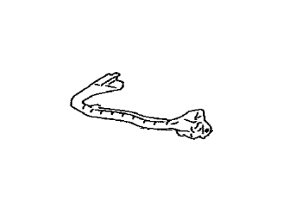 Scion SU003-01496 Support,  Front Bumper Side,  RH