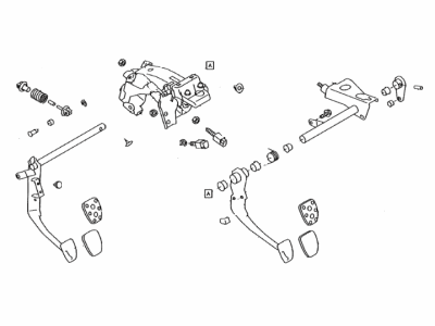 Scion SU003-00959 Support Assy,  Brake Pedal