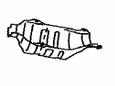 Toyota SU003-01144 Insulator, Exhaust Pipe Heat
