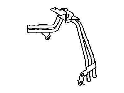 Toyota SU003-00410 Tube Sub-Assembly, Oil Cooler