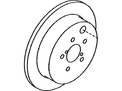 Scion SU003-00638 Disc,  Rear
