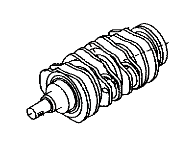 Toyota SU003-00155 Crankshaft