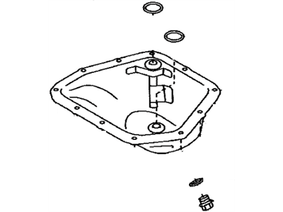 Scion SU003-00118 Pan Sub-Assy,  Oil,  NO.2