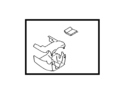 Toyota SU003-00860 Cover, Steering Column