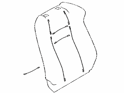 Scion SU003-01768 Wire,  Front Seat Back Cover