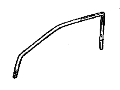 Toyota 68151-12020 Channel, Driver Side