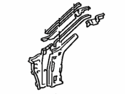 Toyota 61021-14210 Pillar