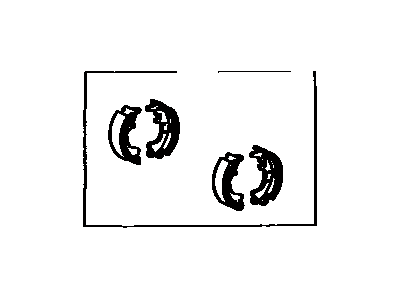 Toyota Brake Shoe Set - 04495-22090