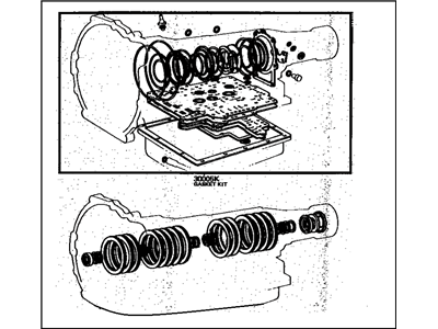 Toyota 04352-22040 Kit,  Automatic Transmission Overhaul