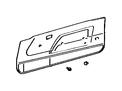Toyota 67610-1B690-01 Door Trim Panel