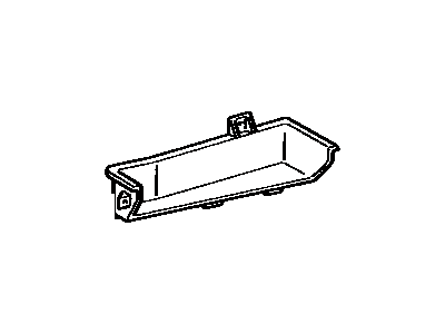 Toyota 55601-14200-01 Tray Sub-Assembly, Instrument Panel Under