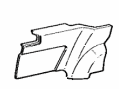 Toyota 62510-14460-01 Upper Quarter Trim