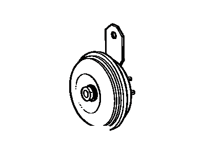Toyota 86520-14140 Horn Assembly, Low Pitched