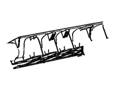 Toyota 11118-43020 Gasket,  Camshaft Housing,  NO.2