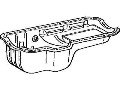 Toyota Cressida Oil Pan - 12101-49296