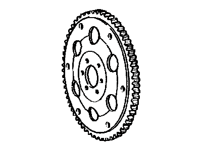 Toyota 32101-30060 Gear Sub-Assembly, Drive Plate & Ring