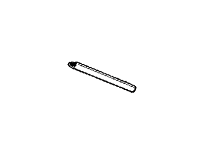 Toyota 62451-14040-04 Garnish Assembly, Roof Side Rail, Passenger Side