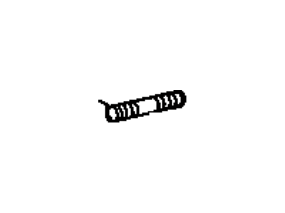 Toyota 92122-60622 Bolt, Stud(For Injection Pipe Clamp)