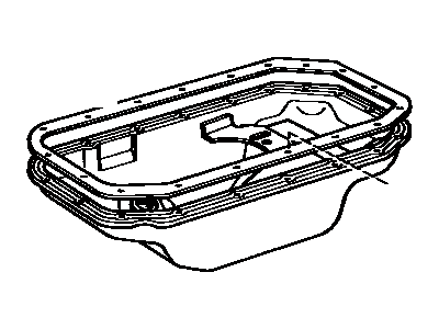 Toyota Oil Pan Gasket - 12151-13011