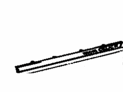 Toyota 75801-19115 Finish Molding