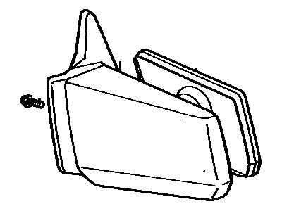 1985 Toyota Celica Car Mirror - 87940-14750