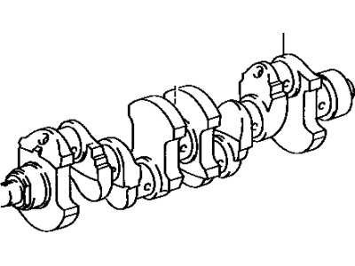 Toyota 13411-38010 Crankshaft