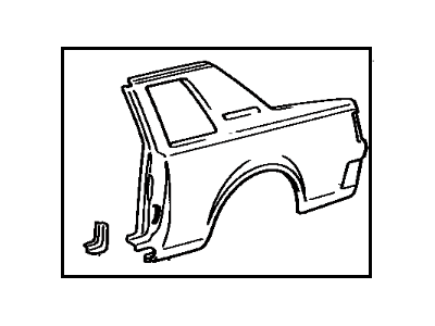 Toyota 61601-14830 Outer Panel