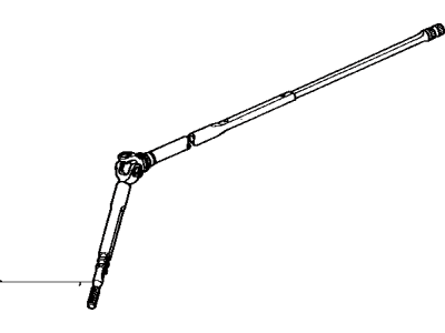 Toyota Celica Steering Shaft - 45220-14120