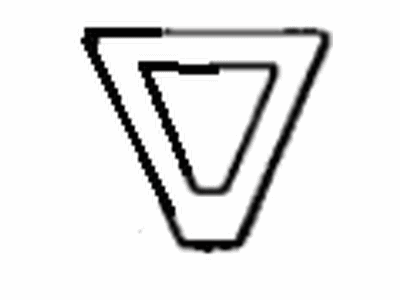 Toyota 75345-14030 Emblem Pad