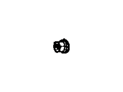 Toyota 90179-06070 Nut (For Rear Wiper Arm Setting)
