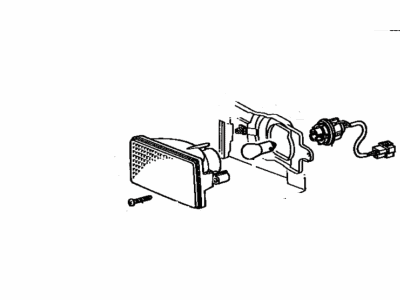 Toyota 81510-19696 Parking/Turn Lamp
