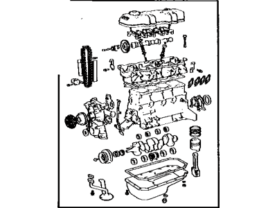 Toyota 19000-43321 Engine