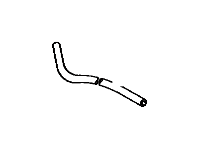 90099-33061 Toyota Hose, Windshield Washer (From Joint To Nozzle) Illustration 1 of 1