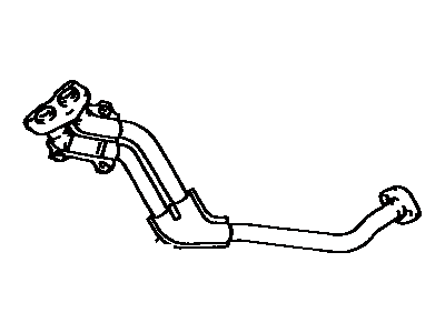 Toyota Celica Exhaust Pipe - 17410-43100