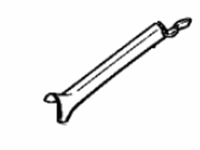 Toyota 62211-14110-01 Garnish, Front Pillar, Passenger Side