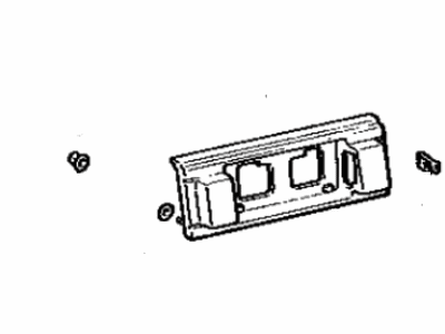 Toyota 75082-19195 Trim