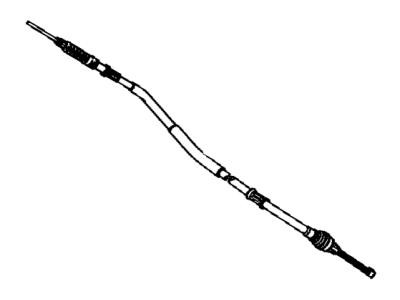 Toyota 46430-14210 Cable Assy,  Parking Brake,  NO.3