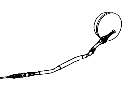 Toyota 46420-14170 Cable Assy,  Parking Brake,  NO.2
