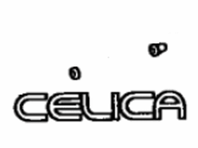 Toyota 75441-14171 Nameplate