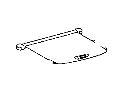 Toyota 64910-48040-A0 Cover Assy,  Tonneau