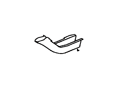 Toyota 57192-48020 Member,  Front Side,  Inner Rear LH