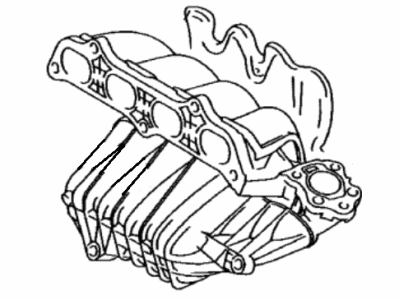 Toyota 17117-28010 Insulator,  Intake Pipe