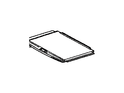 Toyota 63306-48010-A1 Trim Sub-Assembly, Sunshade
