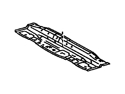 Toyota 58212-48903 Pan, Center Floor, Front 58212-48903 Toyota Pan, Center Floor, Front Illustration 1 of 1